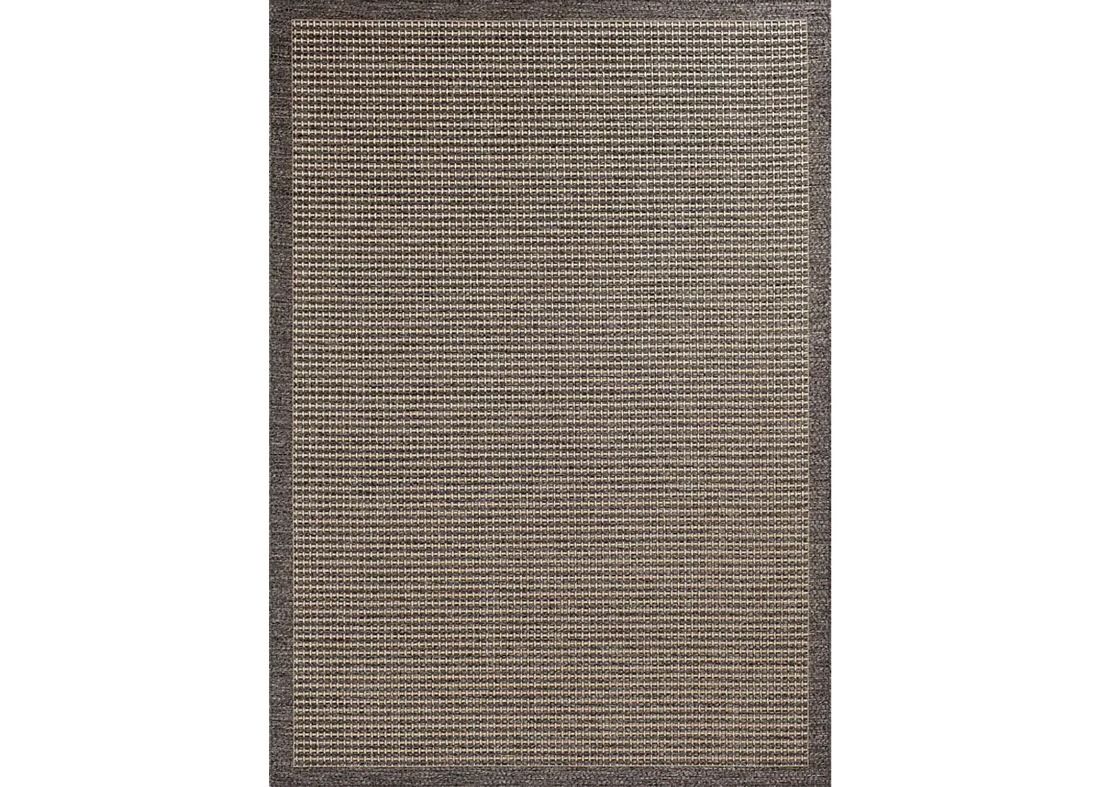 Gasha Brown 7'10 x 9'10 Indoor/Outdoor Rug