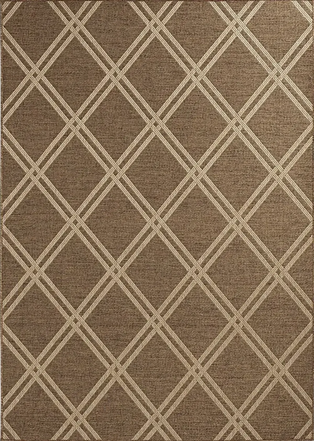 Eristy Tan 6'7 x 9'6 Indoor/Outdoor Rug