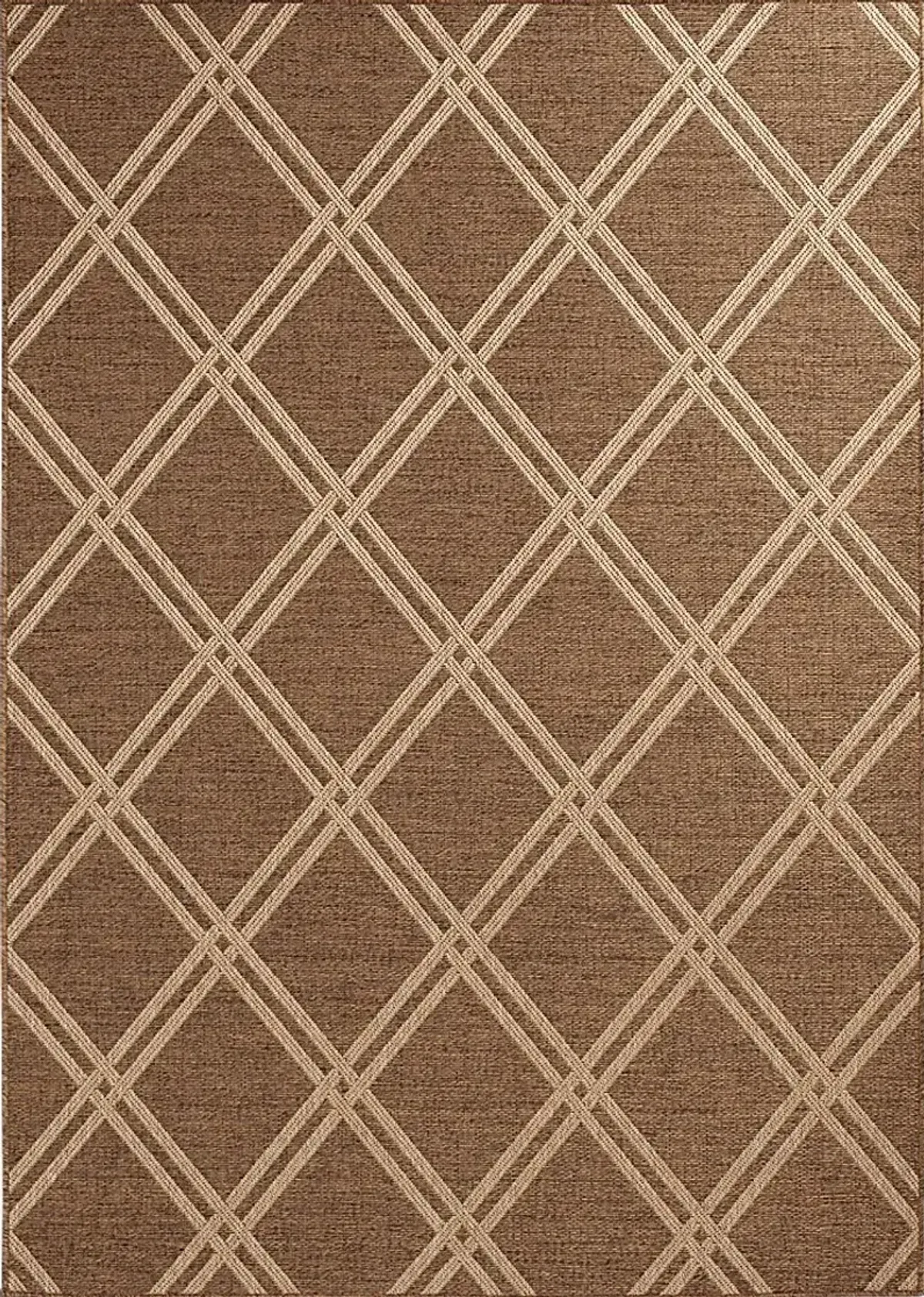 Eristy Tan 7'10 x 9'10 Indoor/Outdoor Rug
