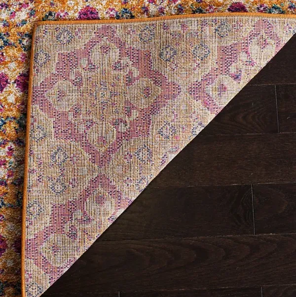 Harbor Terrace Fuchsia 5'1 x 7'6 Rug
