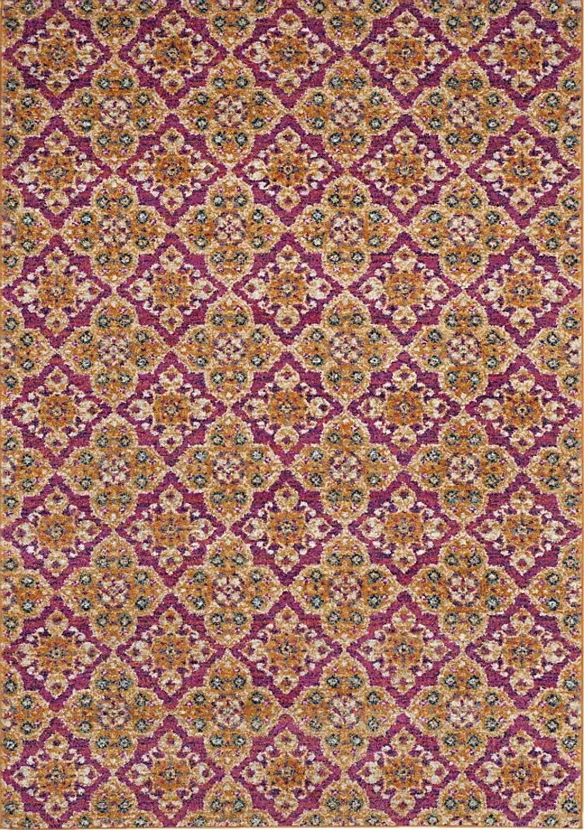 Harbor Terrace Fuchsia 8' x 10' Rug