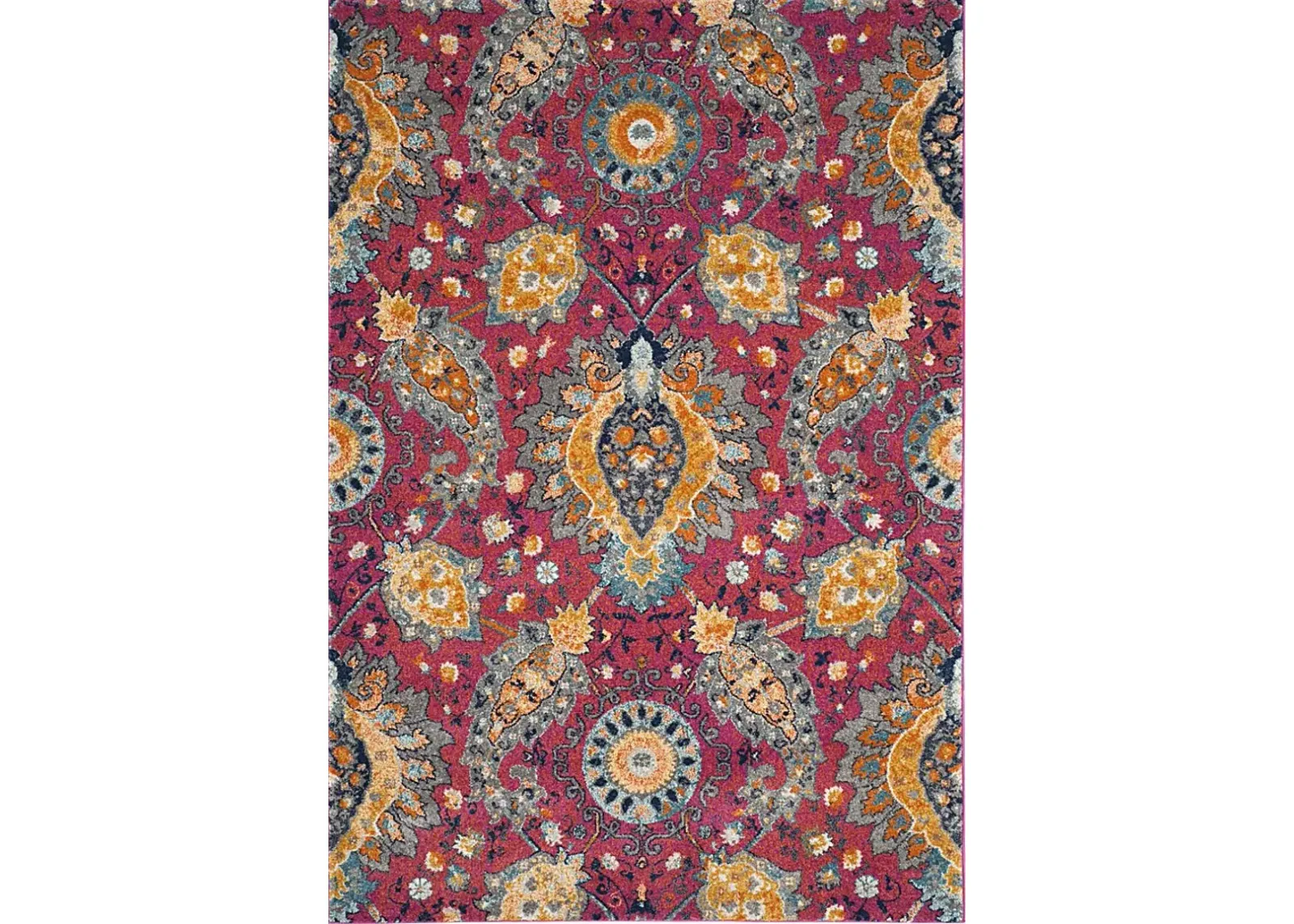 Chancey Park Fuchsia 3' x 5' Rug