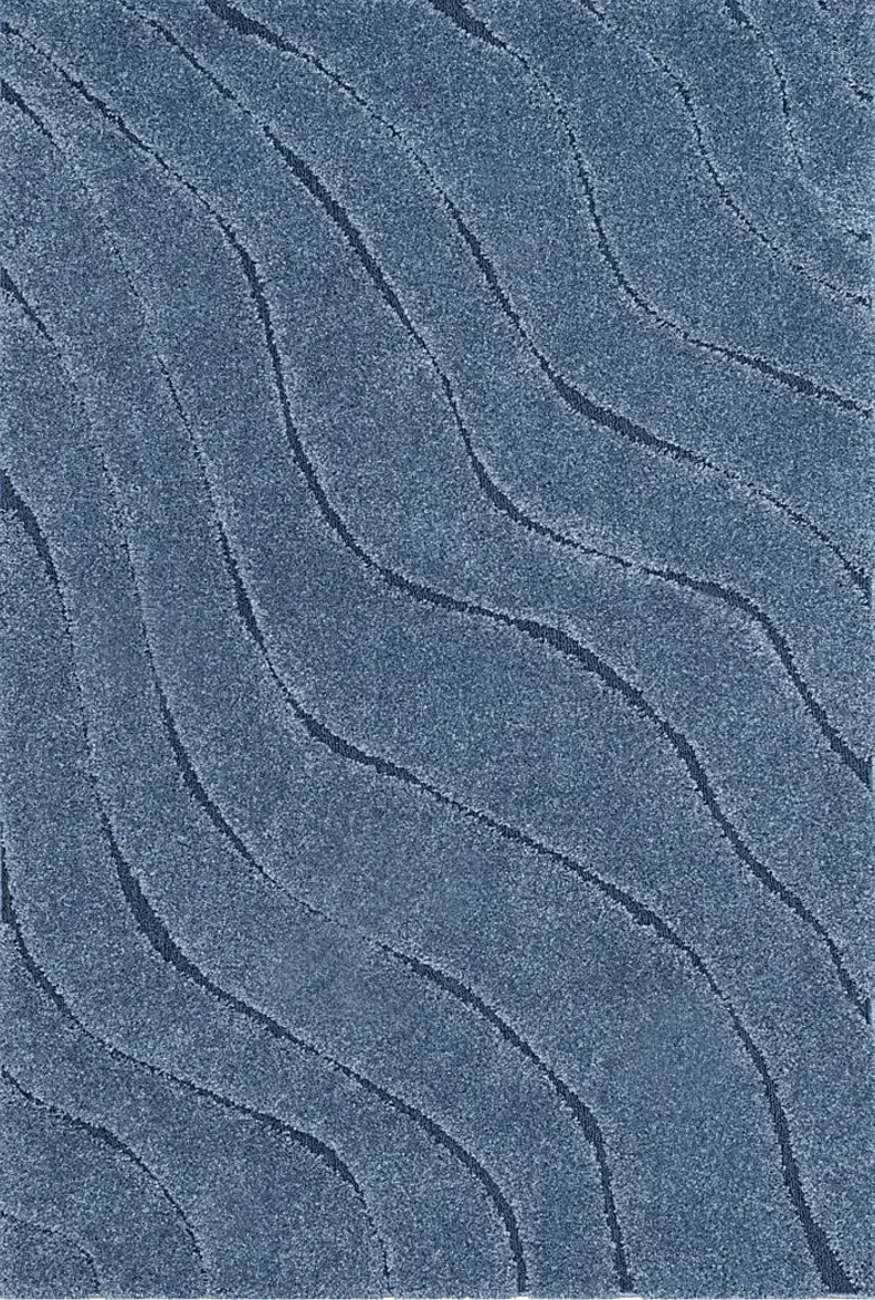 Ocean Gray Blue 8' x 10' Rug