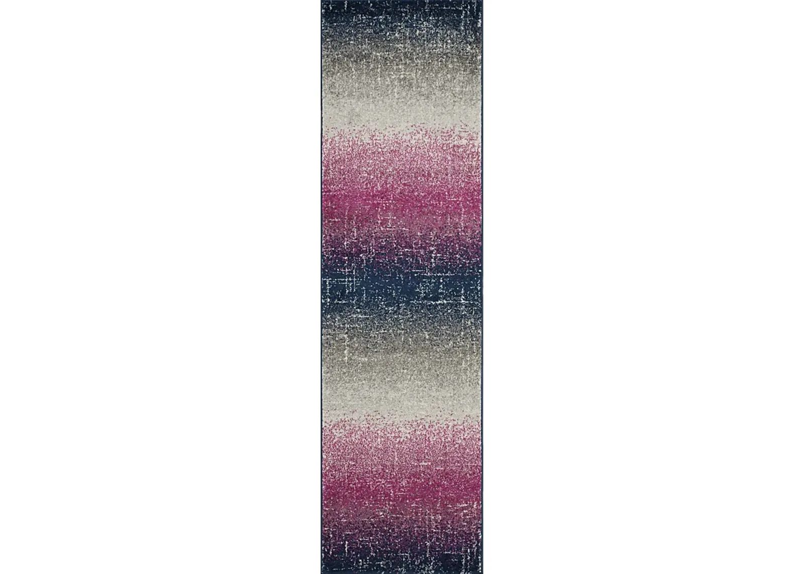 Simmons Bay Fuchsia 2'3 x 8' Runner Rug