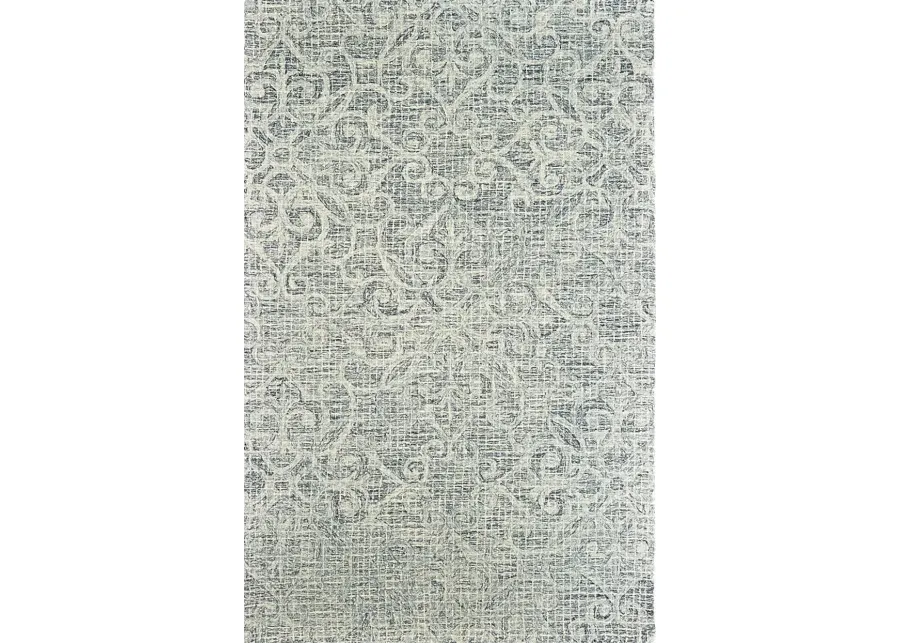 Aldina Gray 5' x 8' Rug