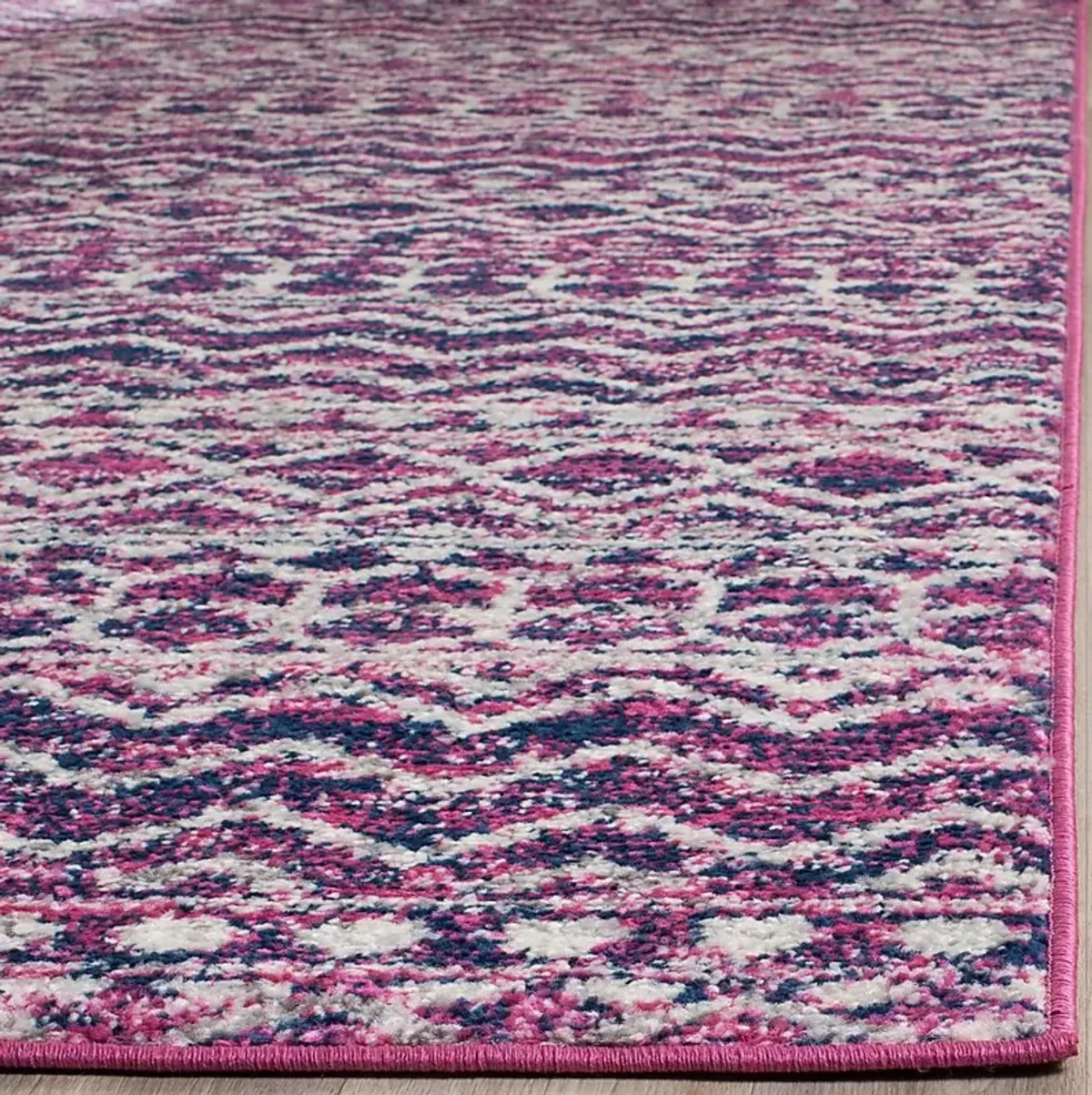 Mindon Town Fuchsia 2'3 x 8' Runner Rug