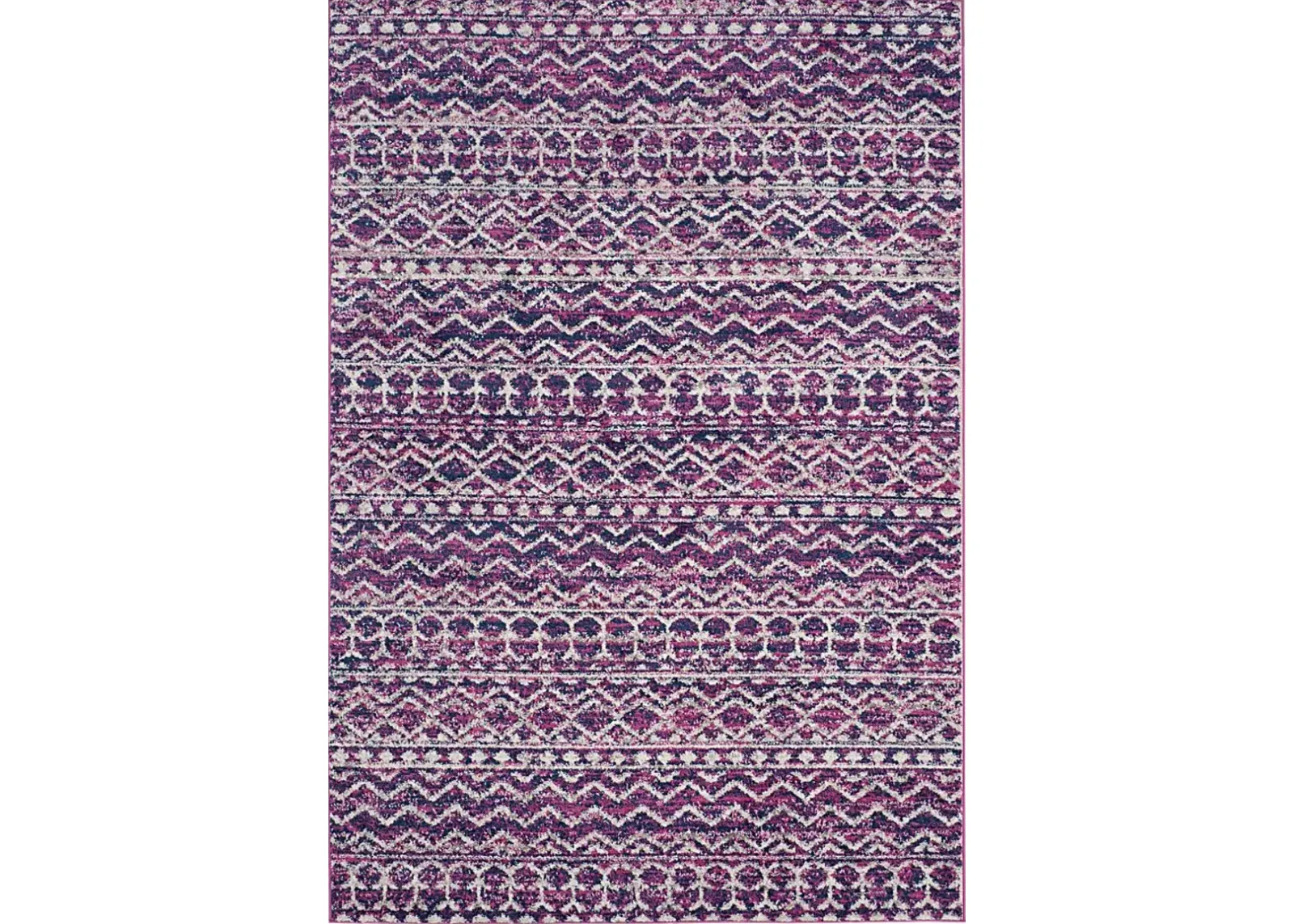 Mindon Town Fuchsia 6'7 x 9'2 Rug