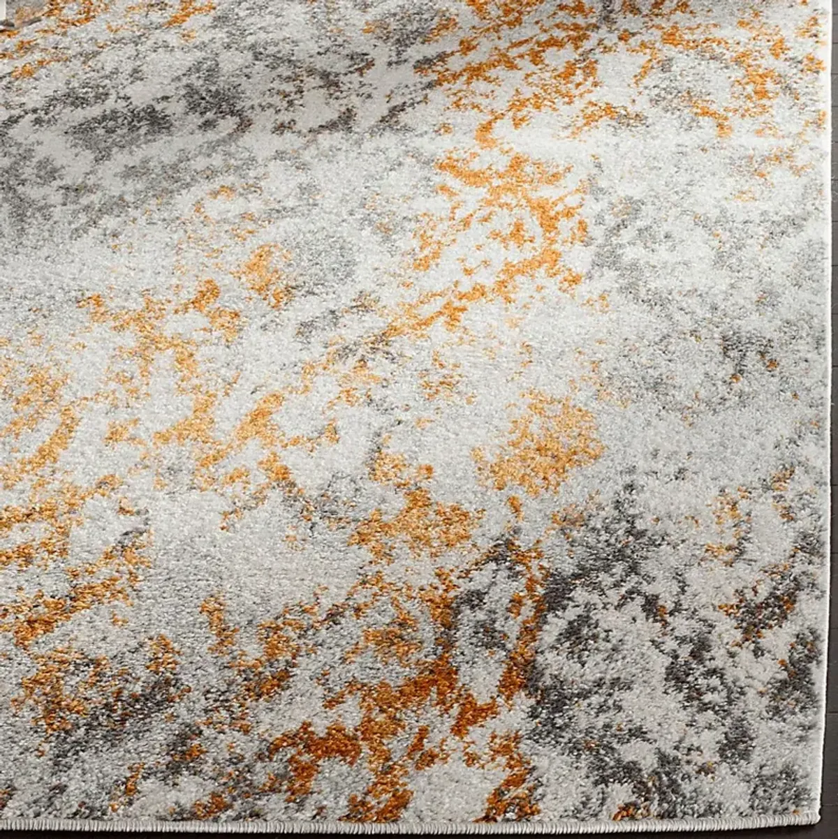 Emathla Grove Orange 2'3 x 8' Runner Rug