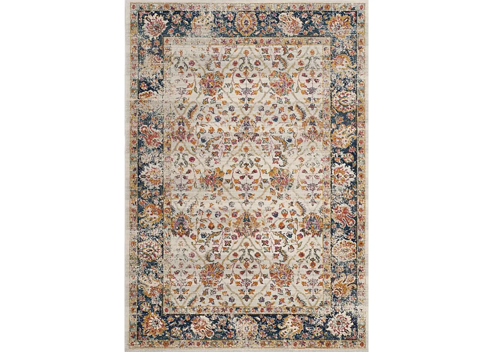 Irvine Bay Cream 6'7 x 9'2 Rug