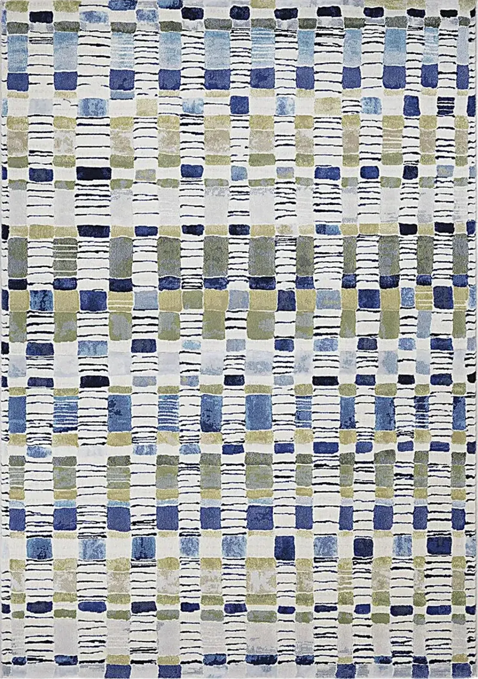 Jelani Blue 3'11 x 5'3 Rug