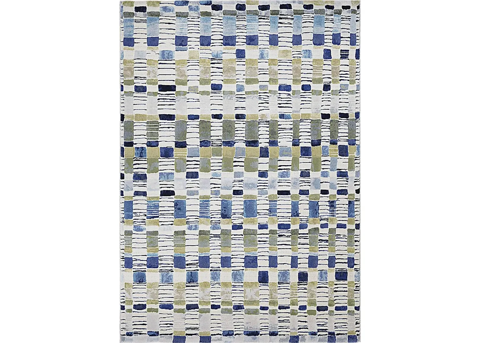 Jelani Blue 7'10 x 11'2 Rug