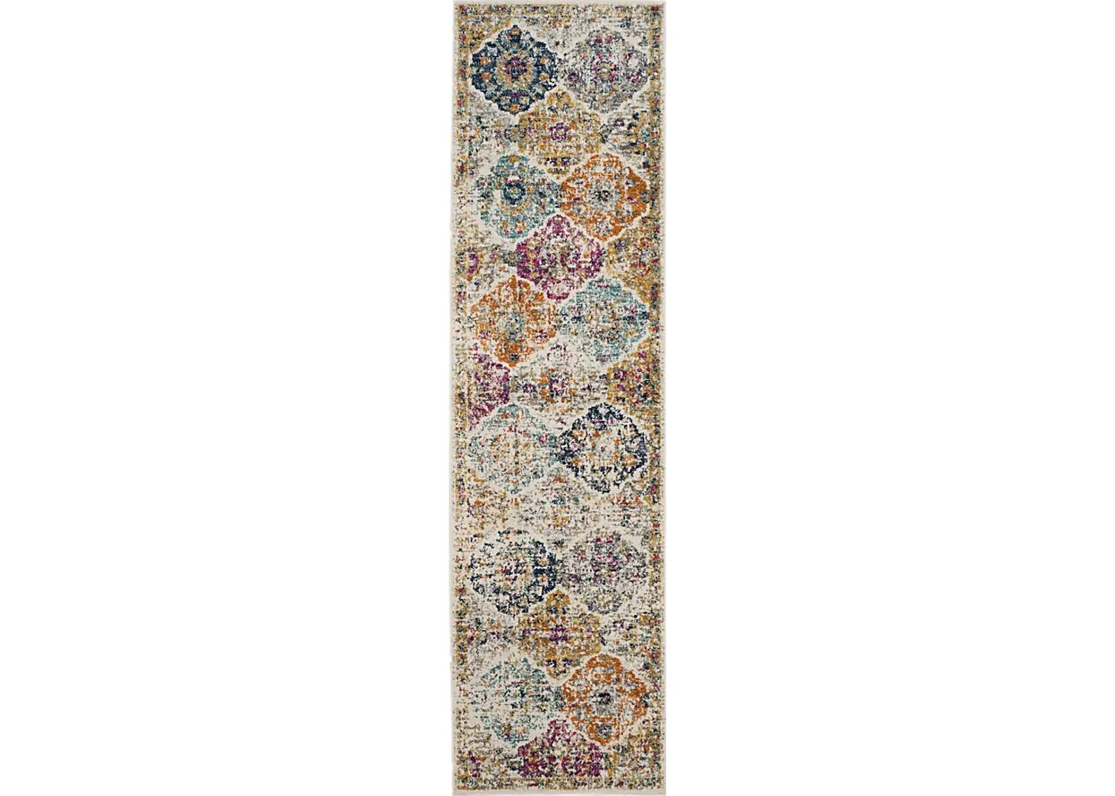 Branford View Cream 2'3 x 8' Runner Rug