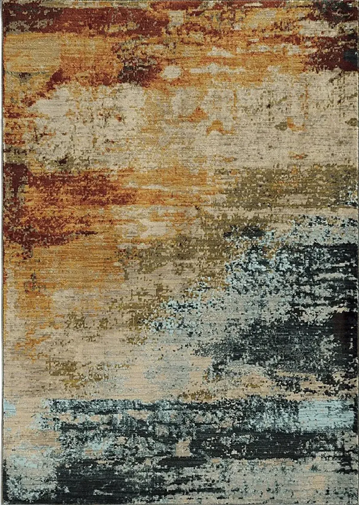 Kaiko II Blue 6'7 x 9'6 Rug