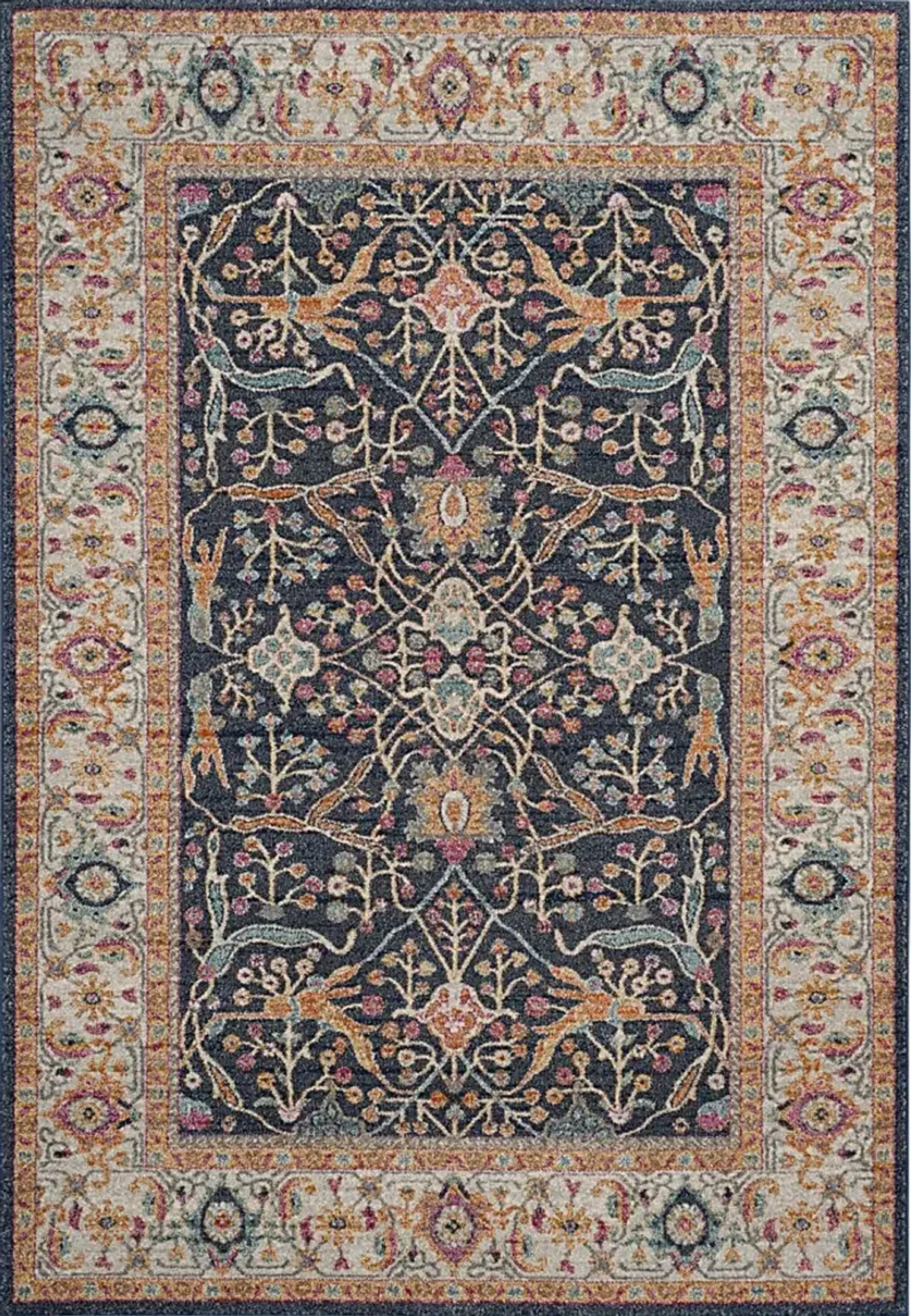 Dasher Lane Navy 8' x 10' Rug