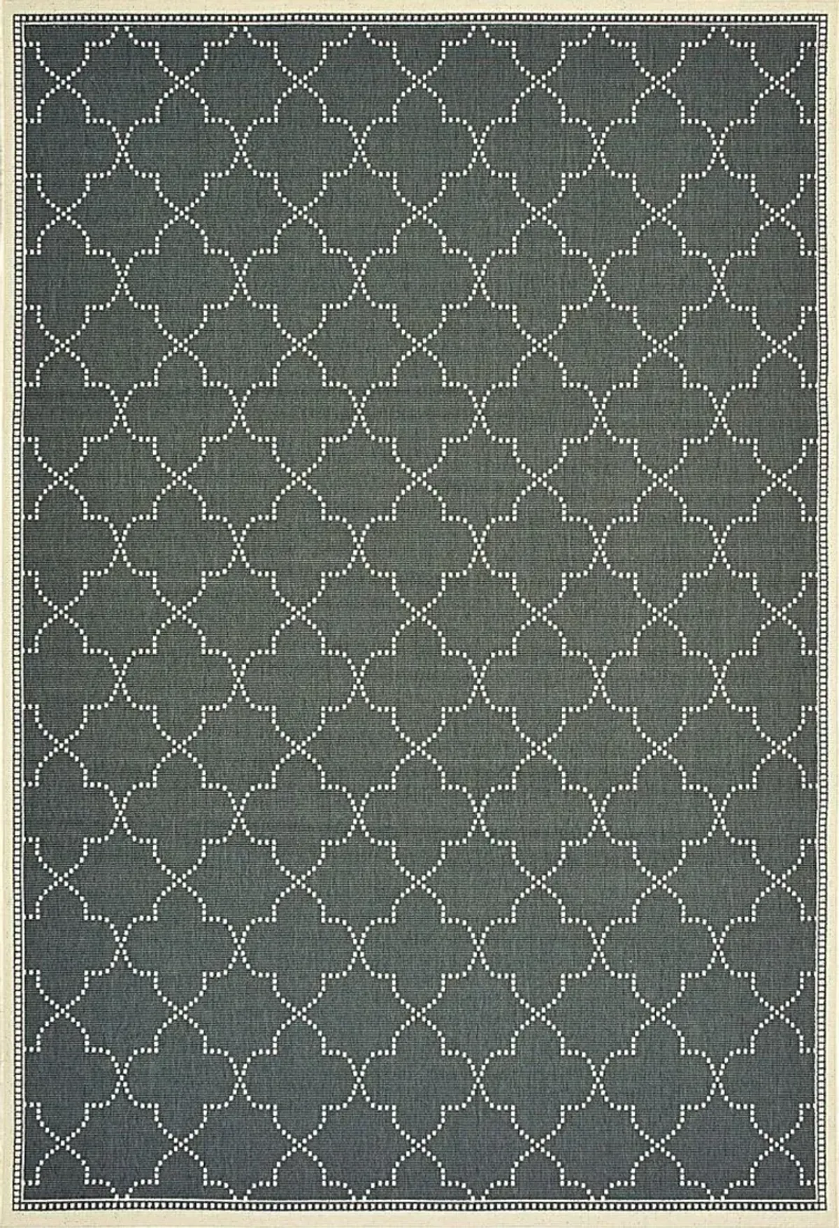 Maziah Gray 6'7 x 9'6 Indoor/Outdoor Rug