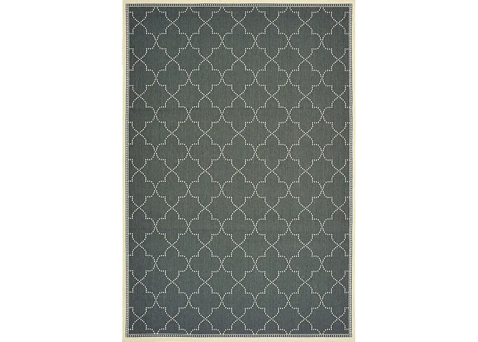 Maziah Gray 7'10 x 10'10 Indoor/Outdoor Rug