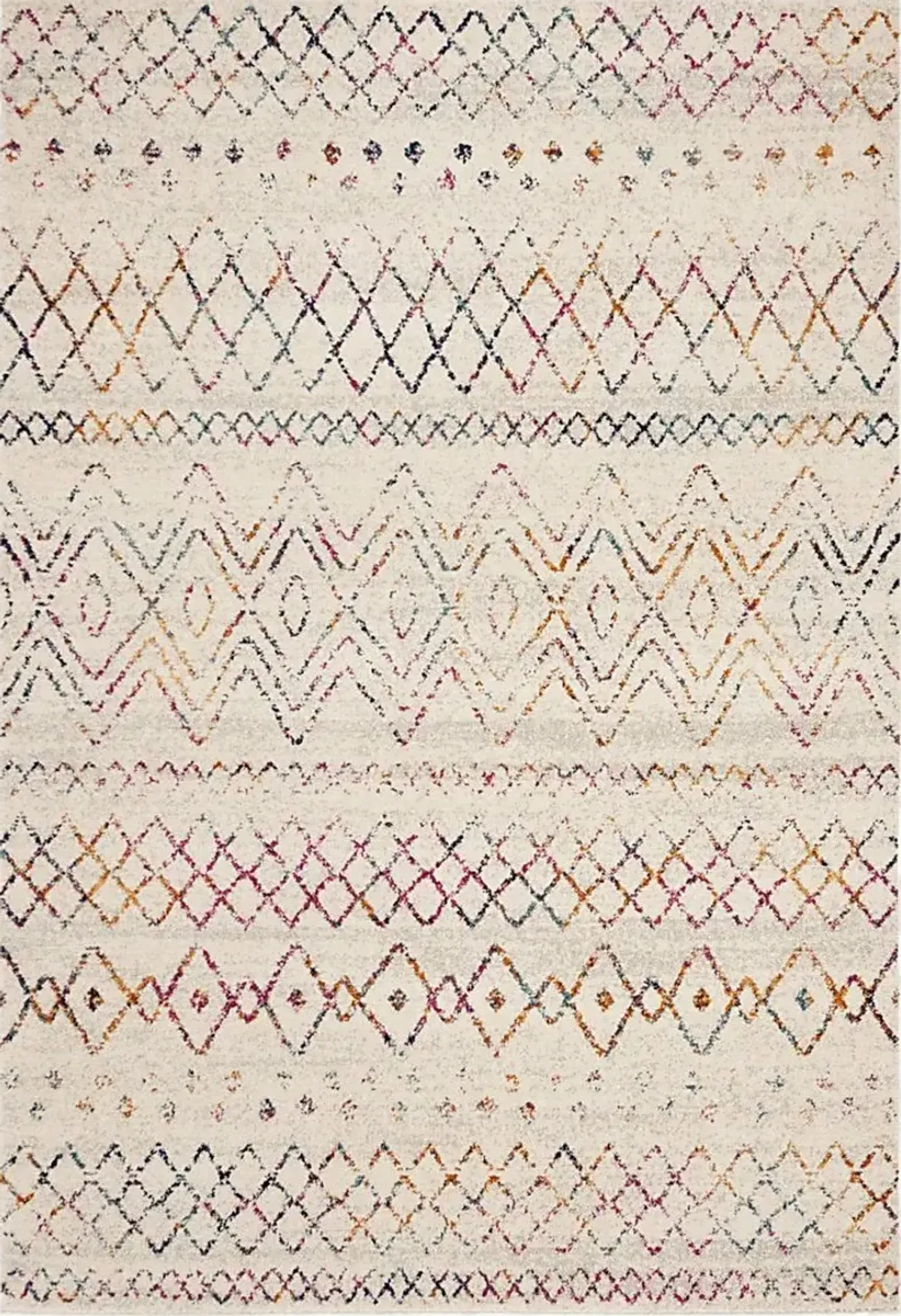 Lulu Loft Ivory 4' x 6' Rug