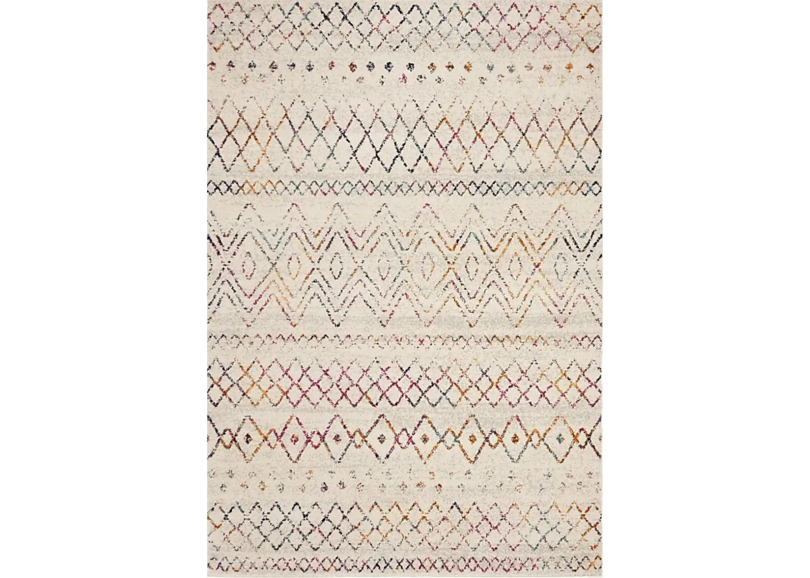 Lulu Loft Ivory 5'1 x 7'6 Rug