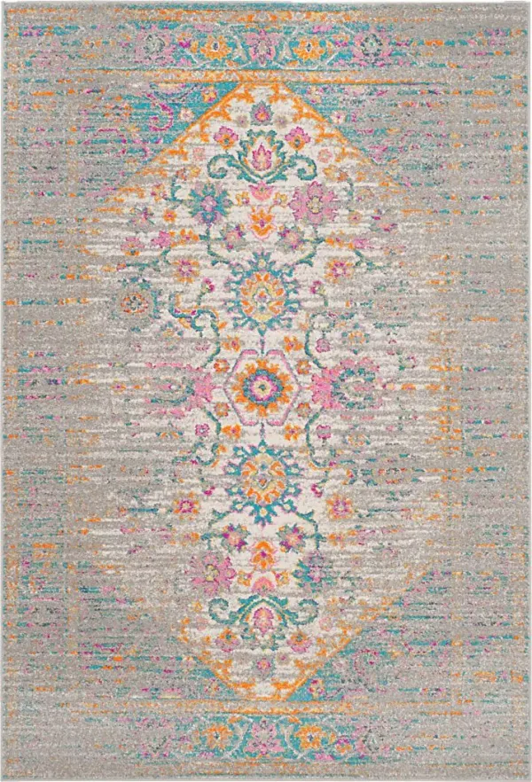 Jasper Heights Blue 5'1 x 7'6 Rug