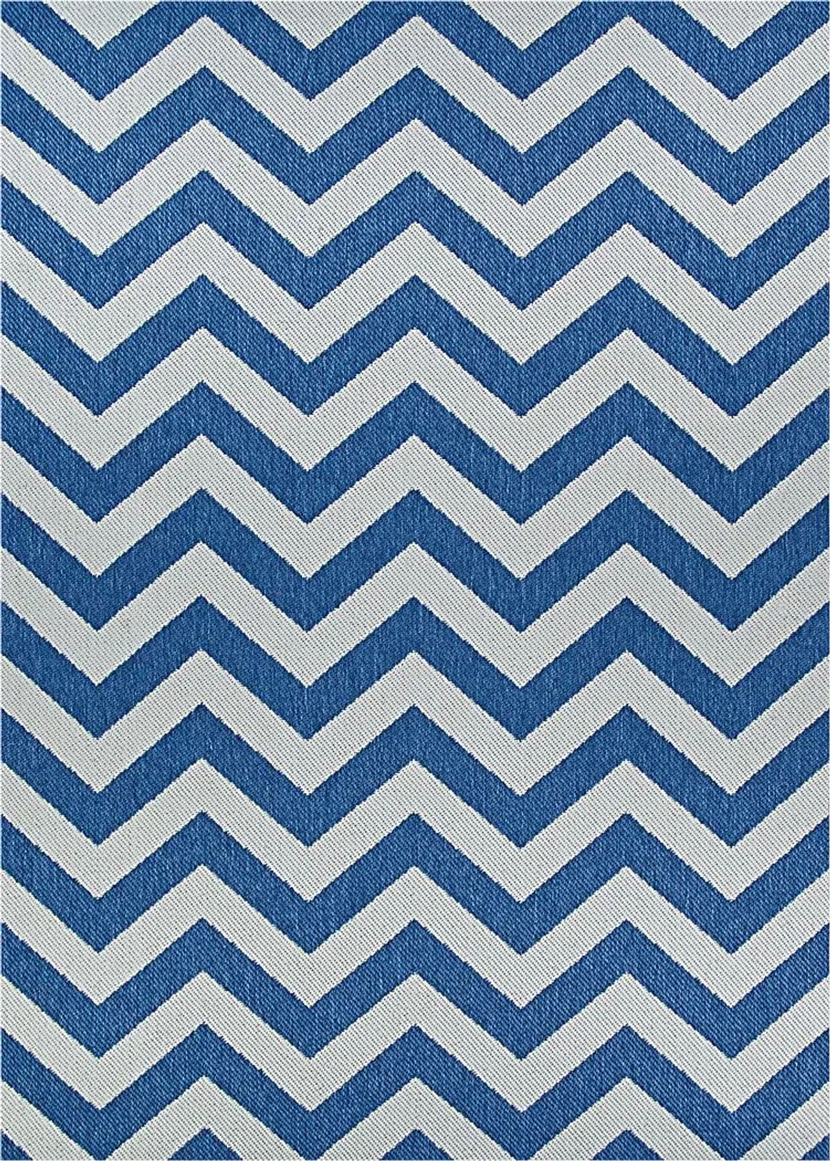 Dailon Blue 8'6 x 13 Indoor/Outdoor Rug