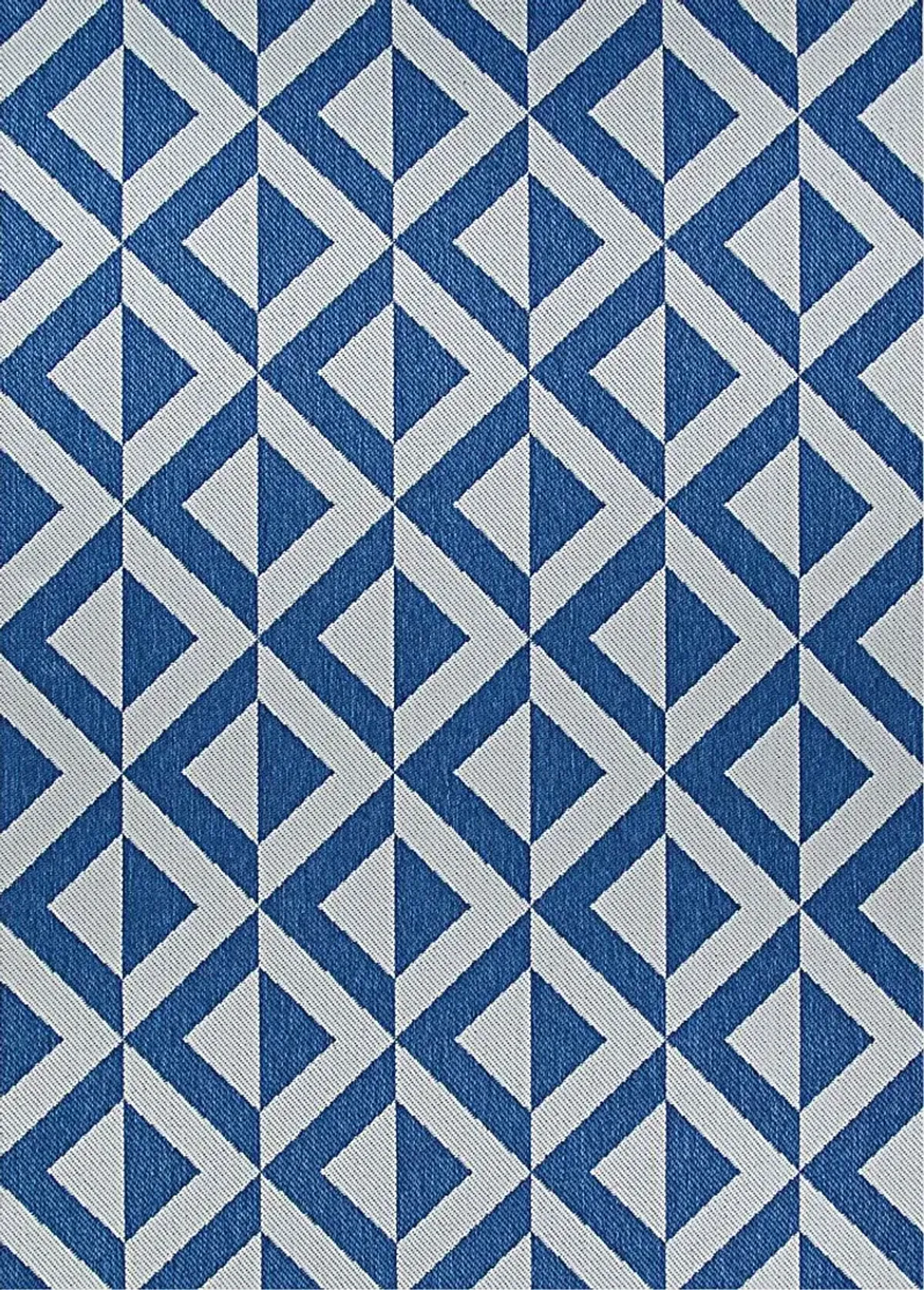 Jozlyn Blue 8'6 x 13 Indoor/Outdoor Rug