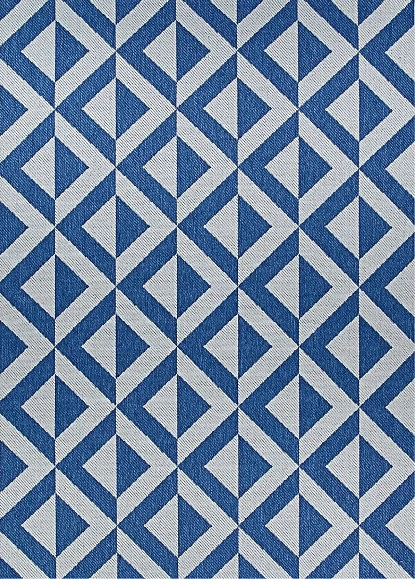 Jozlyn Blue 8'6 x 13 Indoor/Outdoor Rug