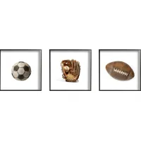 Kids Sports Ball Icons Set of 3 Artwork