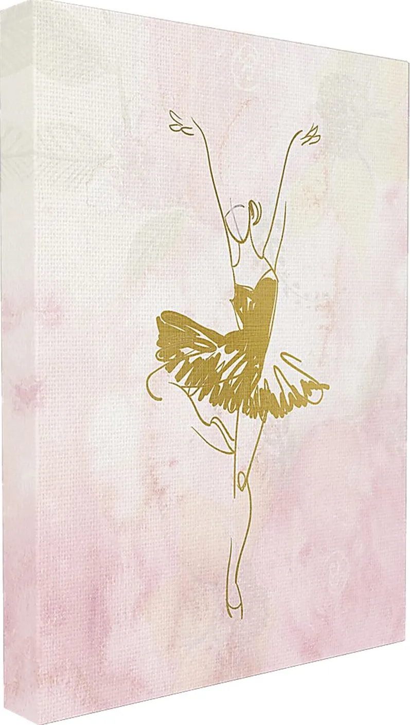 Kids Ballerina Ballet Pose Part I Artwork