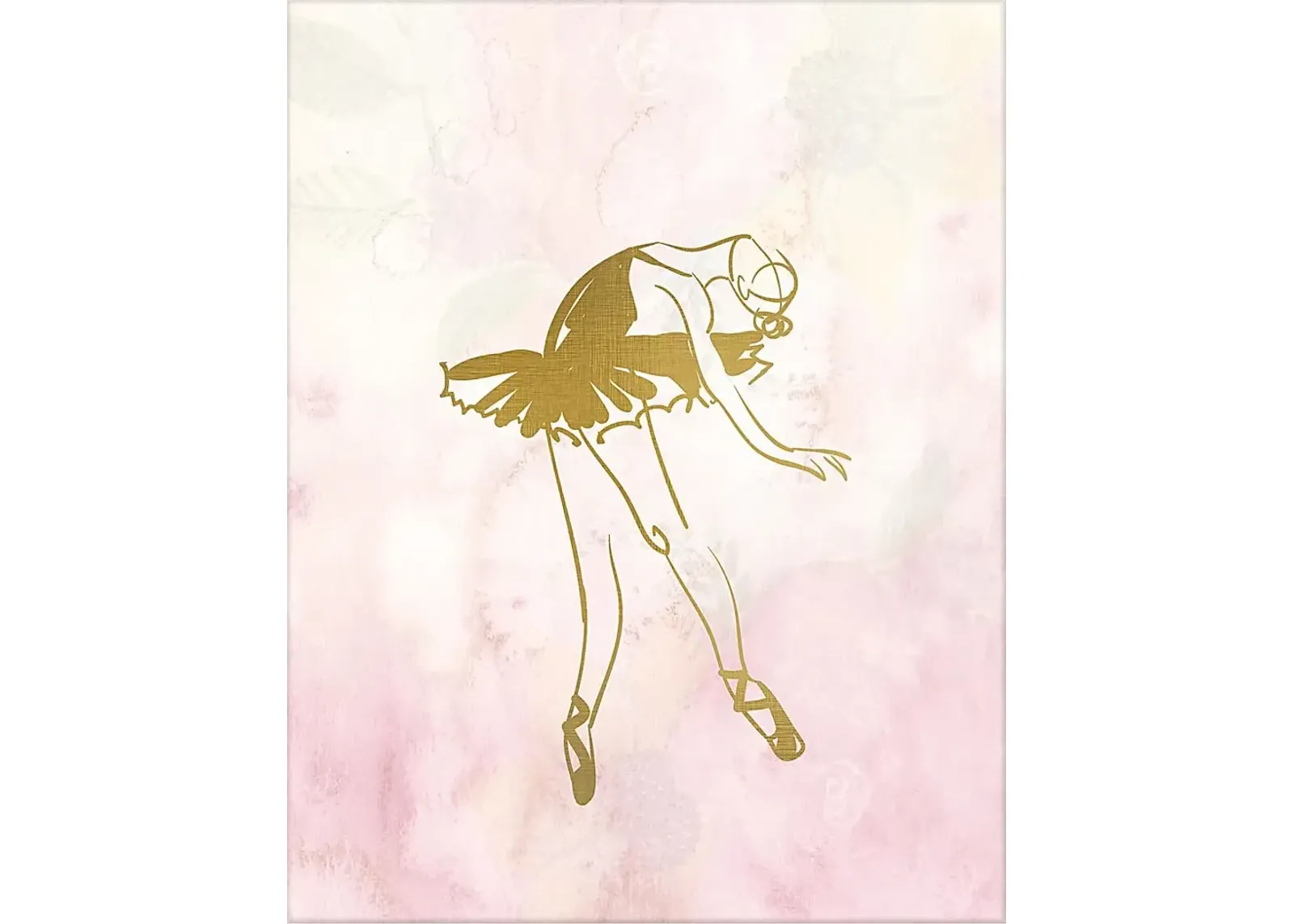 Kids Ballerina Ballet Pose Part II Artwork