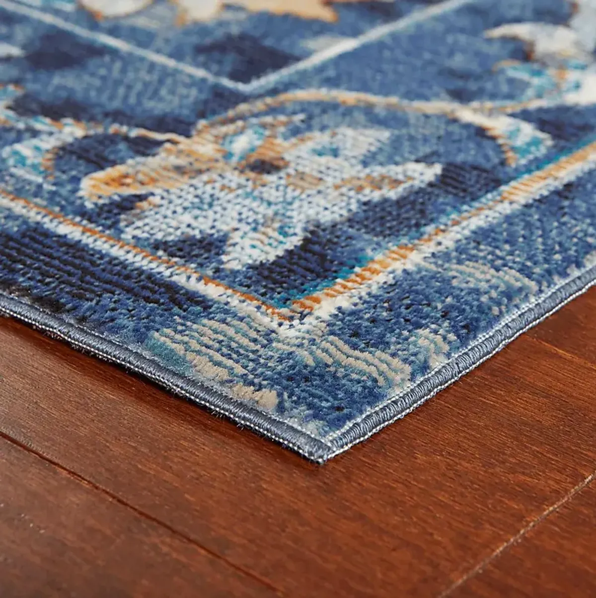 Adelisa Blue 4' x 6' Rug