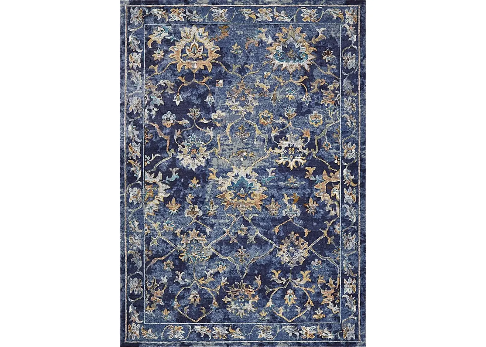 Adelisa Blue 7'9 x 9'9 Rug