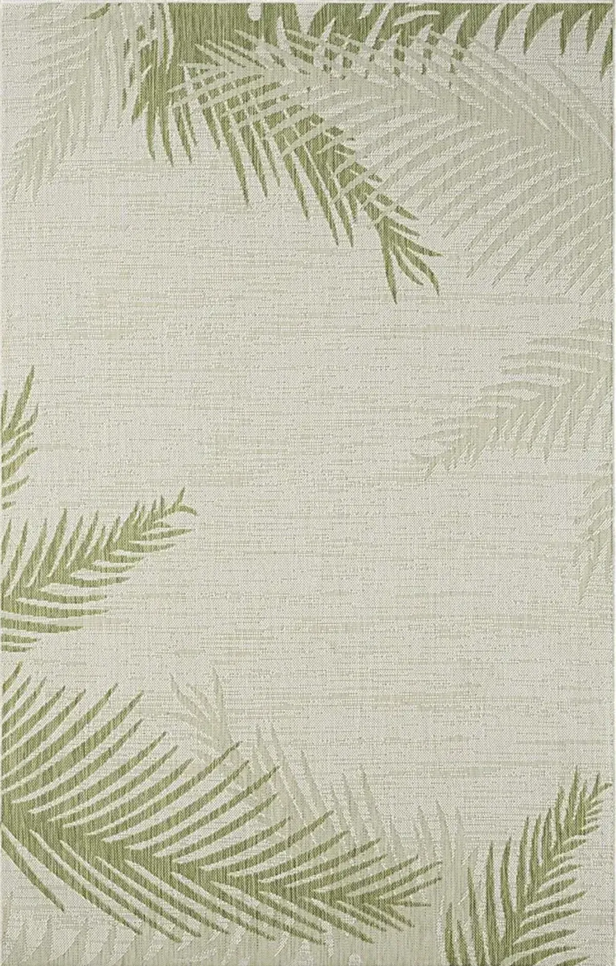 Derall Green 5' x 7' Indoor/Outdoor Rug