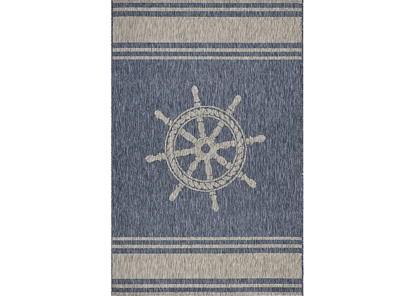 Merryn Blue 7'9 x 9'5 Indoor/Outdoor Rug