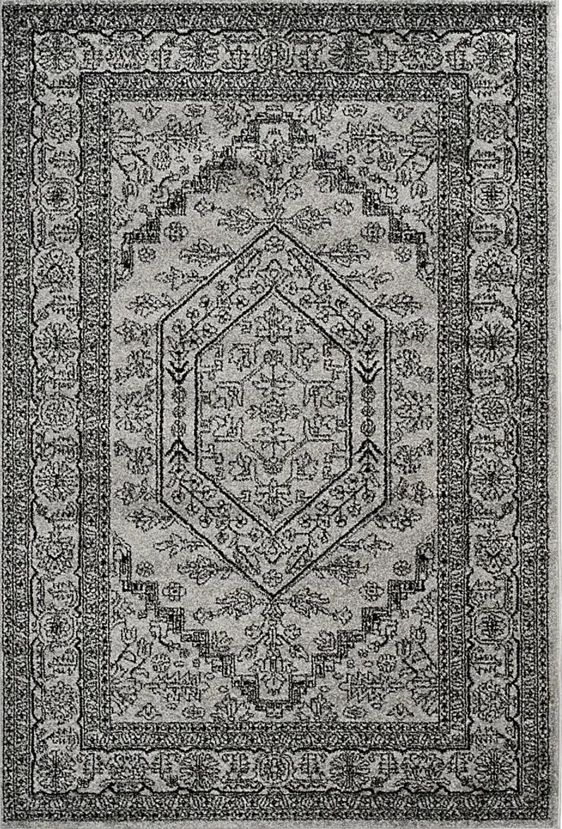 Daylee Silver 5' x 8' Rug