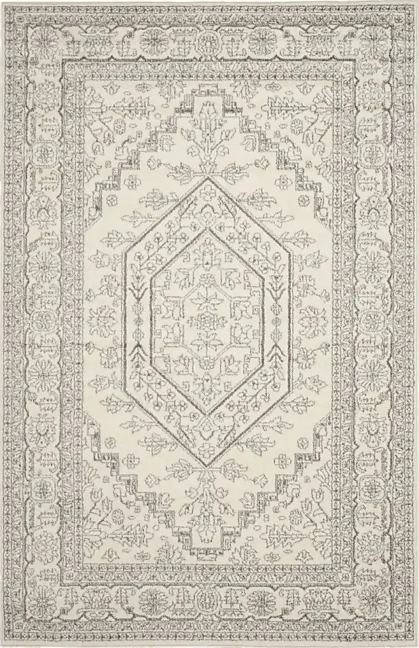 Daylee Ivory 6' x 9' Rug