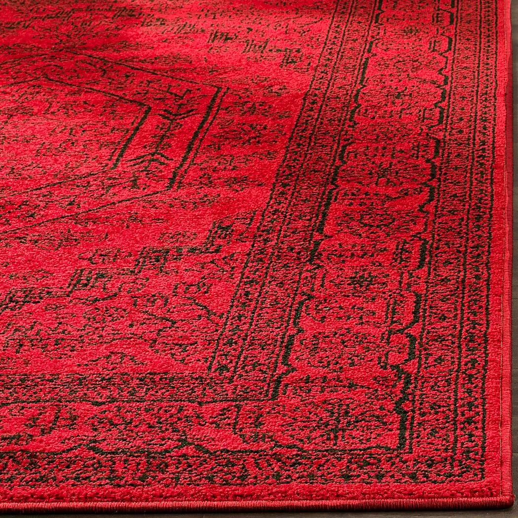 Daylee Red 6' x 9' Rug