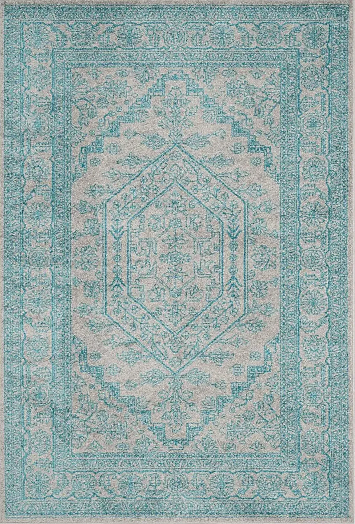 Daylee Light Gray 5' x 8' Rug