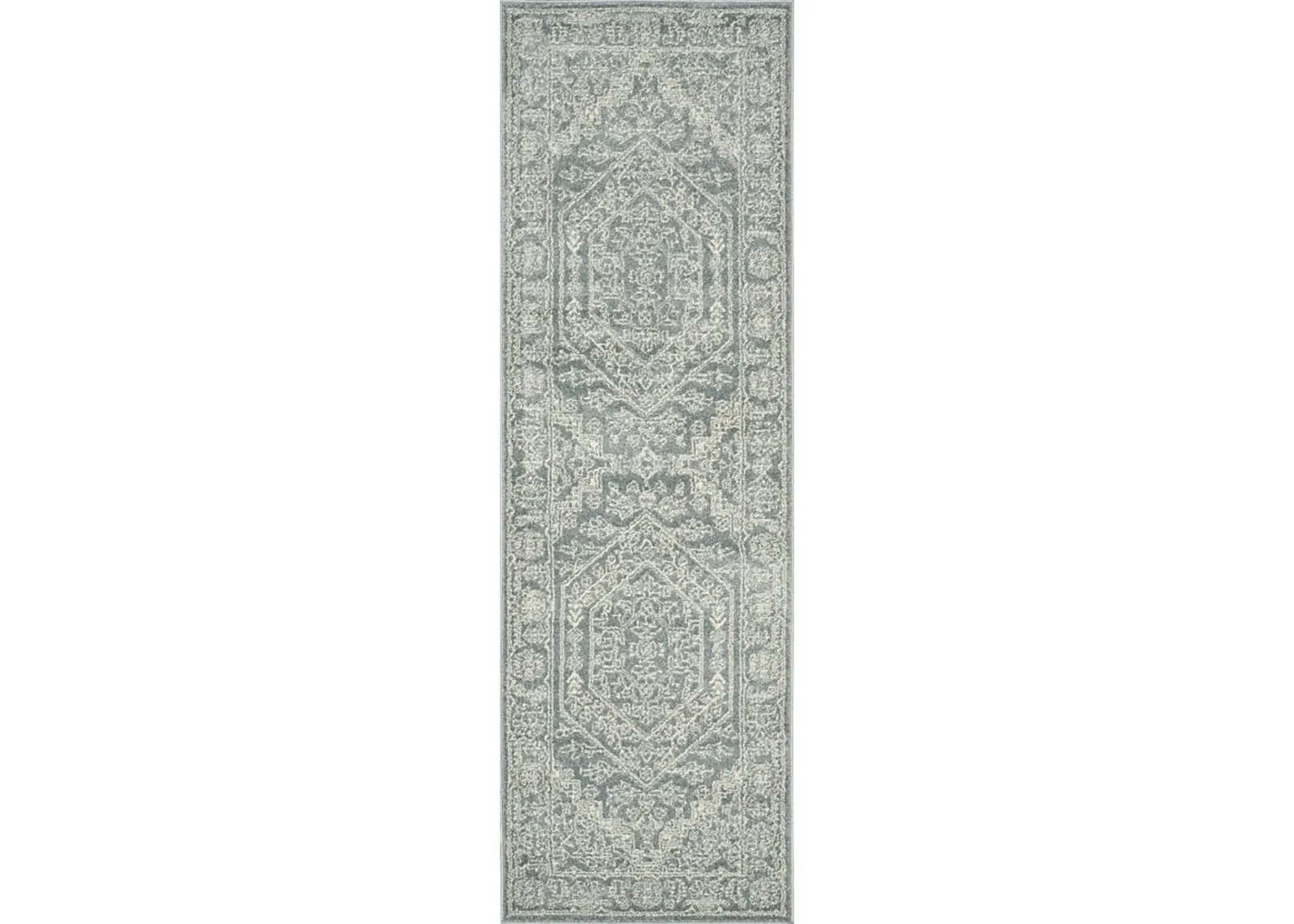 Daylee Slate 2'6 x 8' Runner Rug