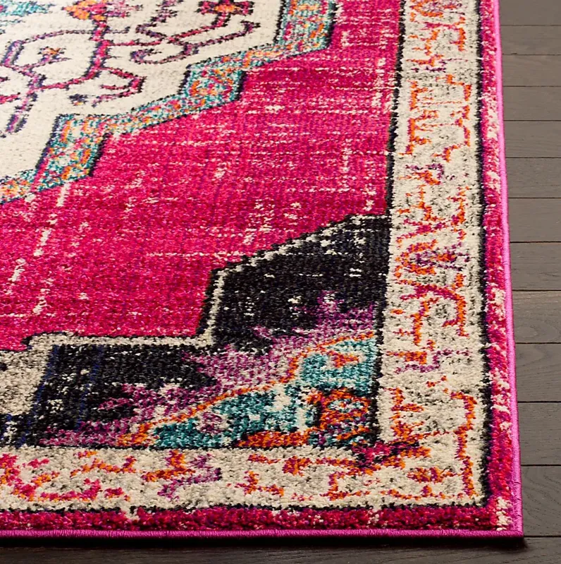 Featherbrook Pink 5'1 x 7'7 Rug