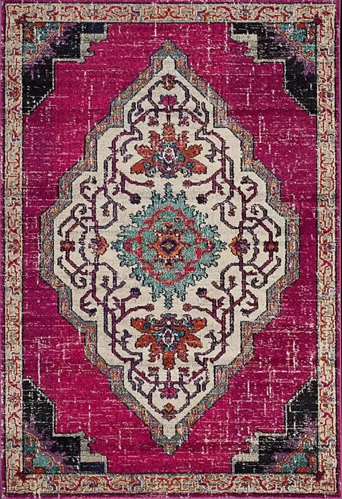 Featherbrook Pink 5'1 x 7'7 Rug