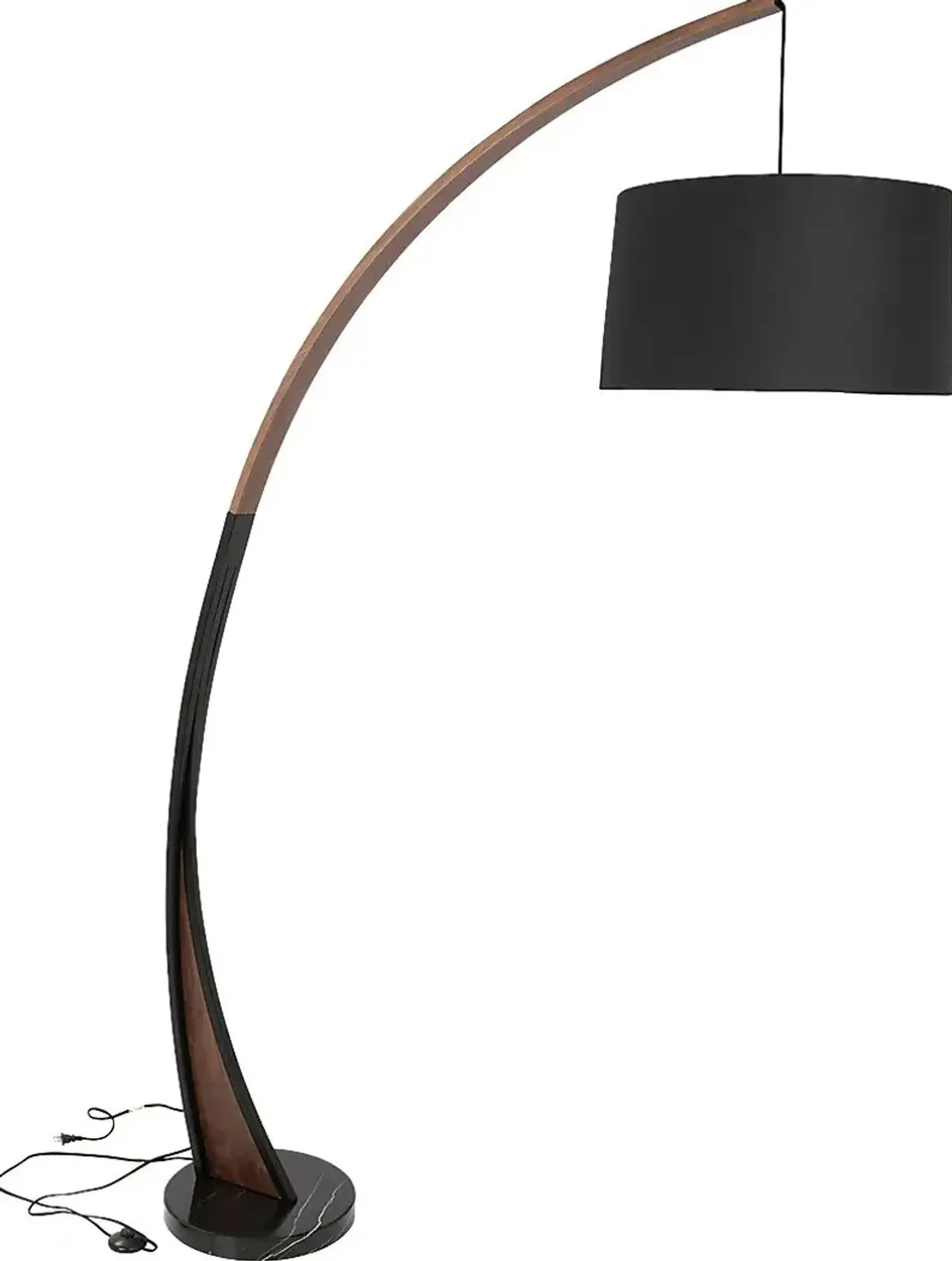 Roseneath Walnut Floor Lamp