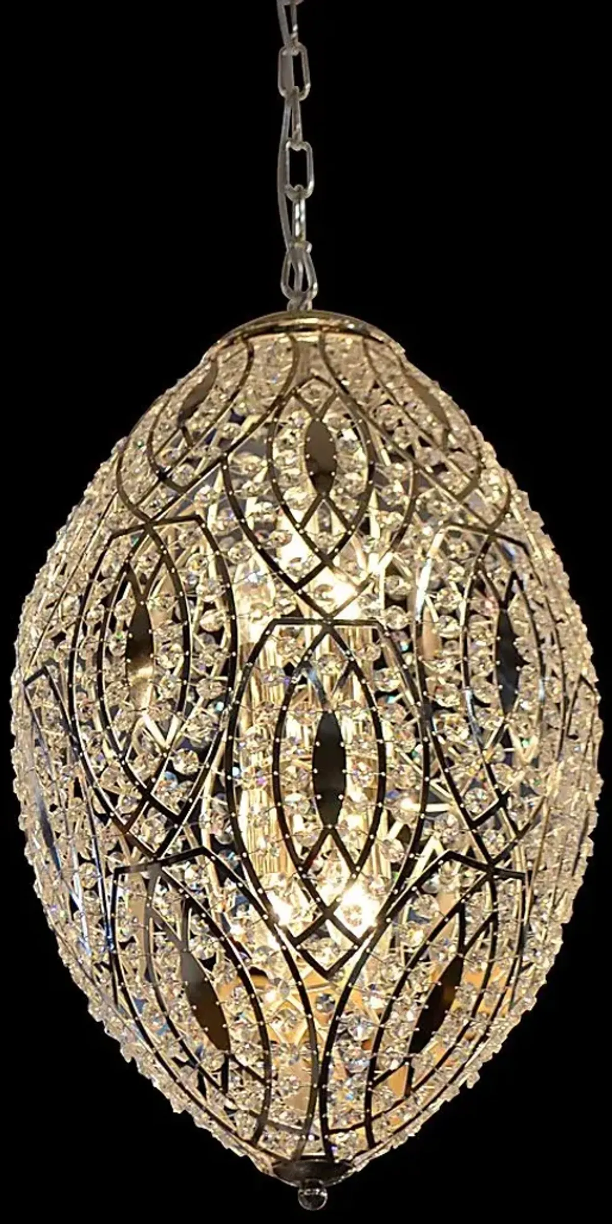 Luhman Silver Chandelier