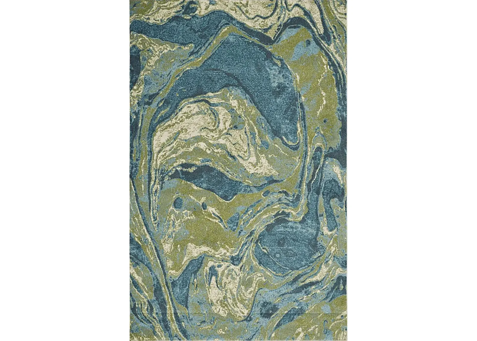 Lanore Teal 5' x 7'6 Rug