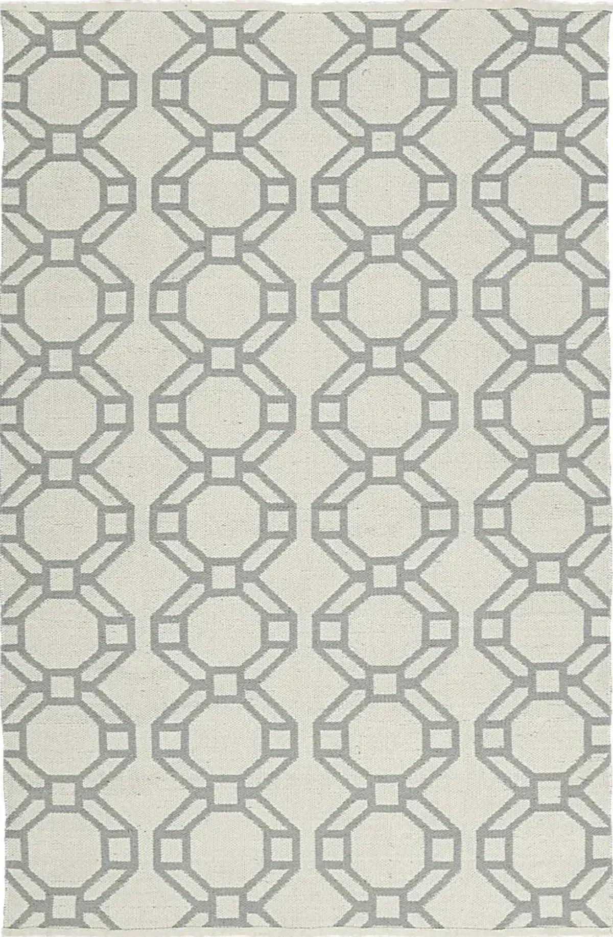 Alaric Gray 5' x 7'6 Indoor/Outdoor Rug