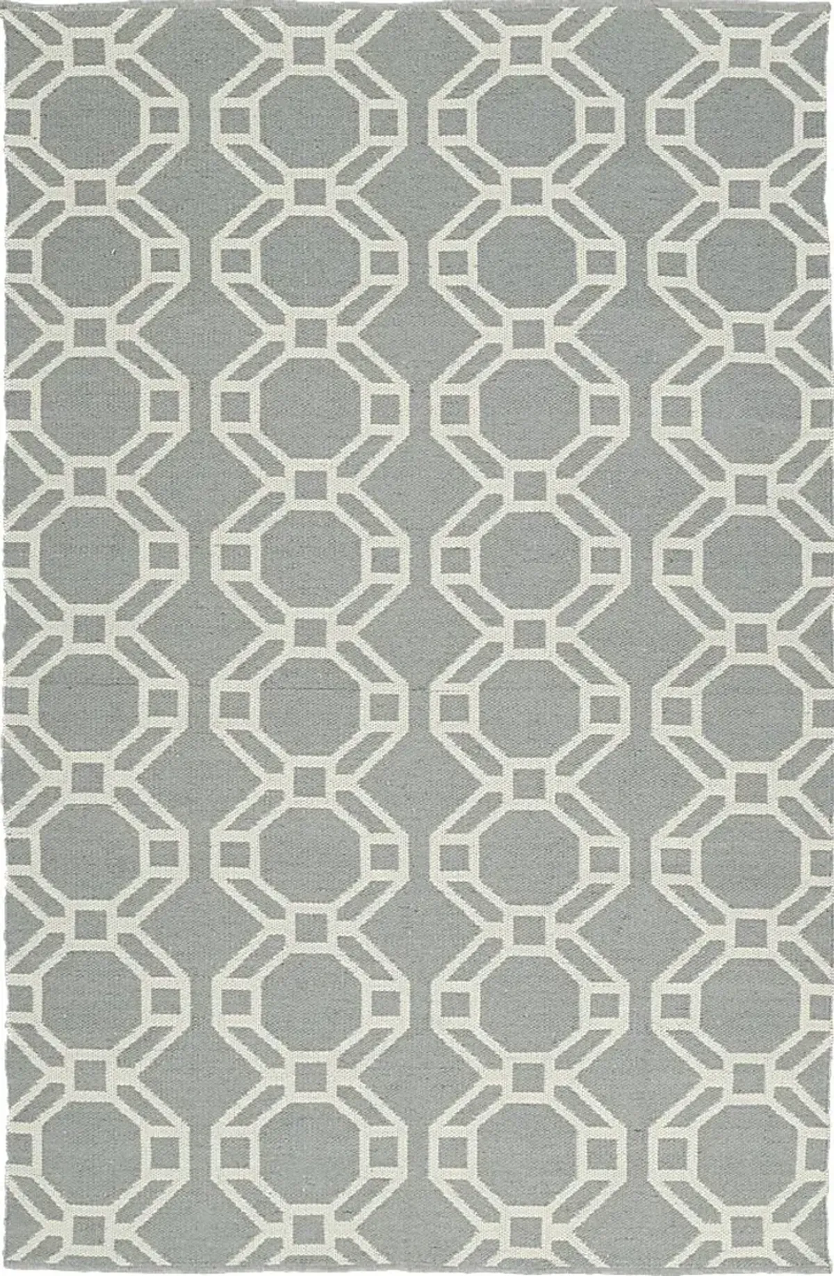 Alaric Gray 5' x 7'6 Indoor/Outdoor Rug