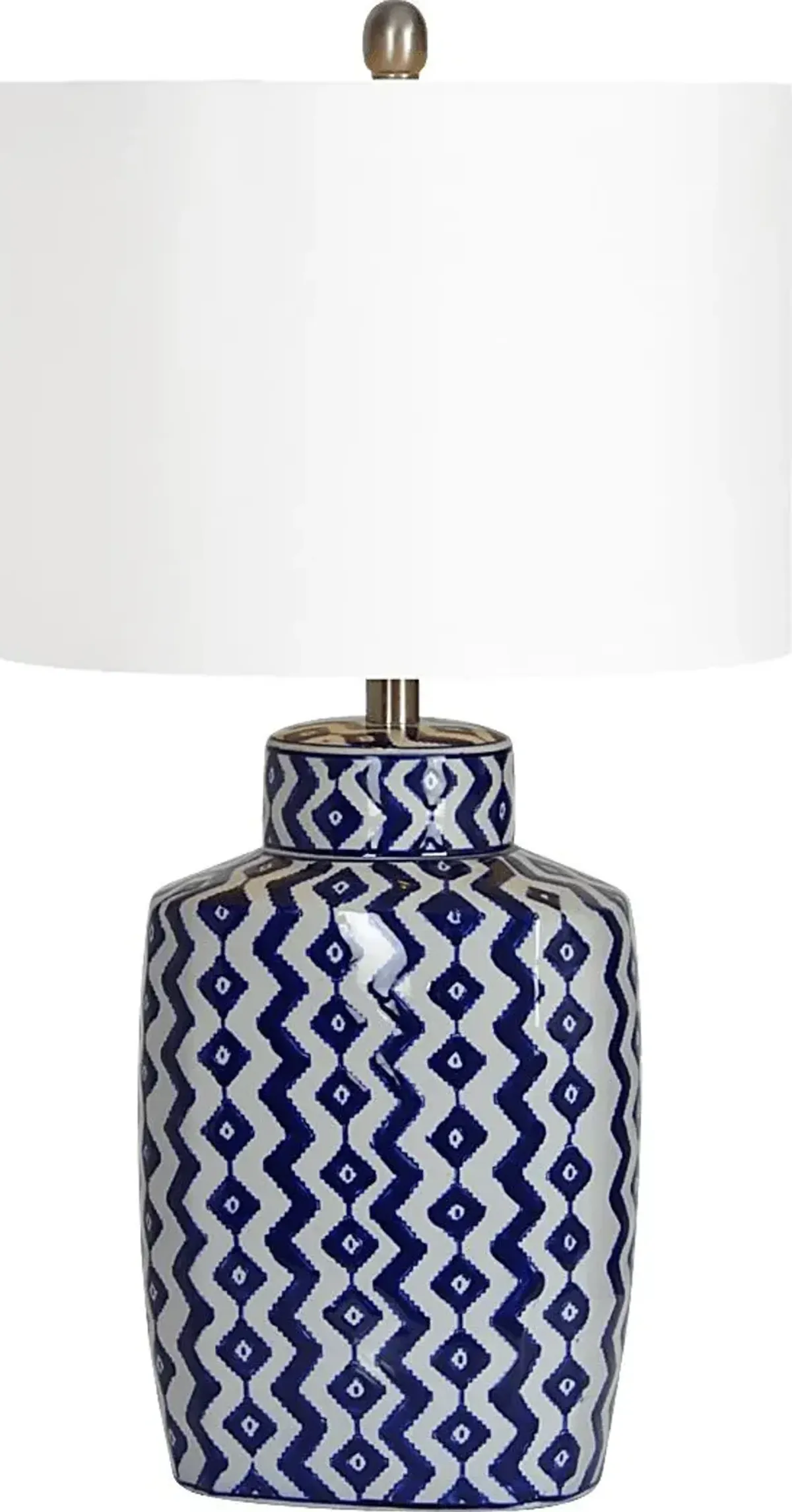 Corwin Blue Lamp