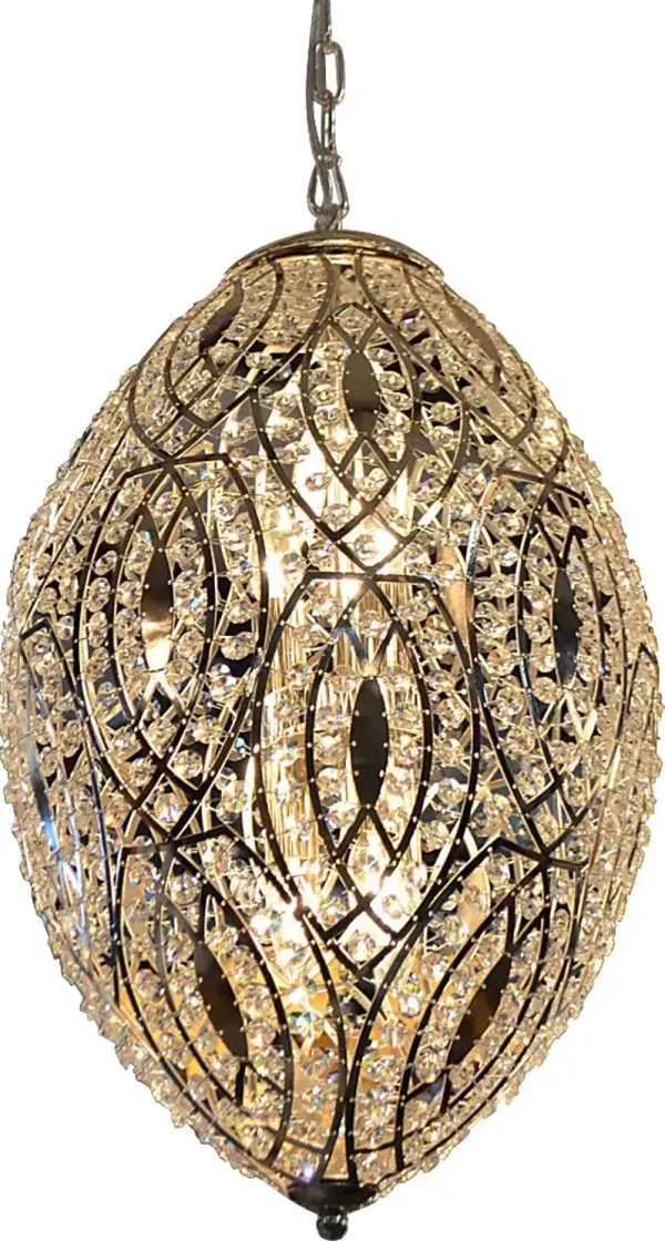 Eddington Silver Chandelier