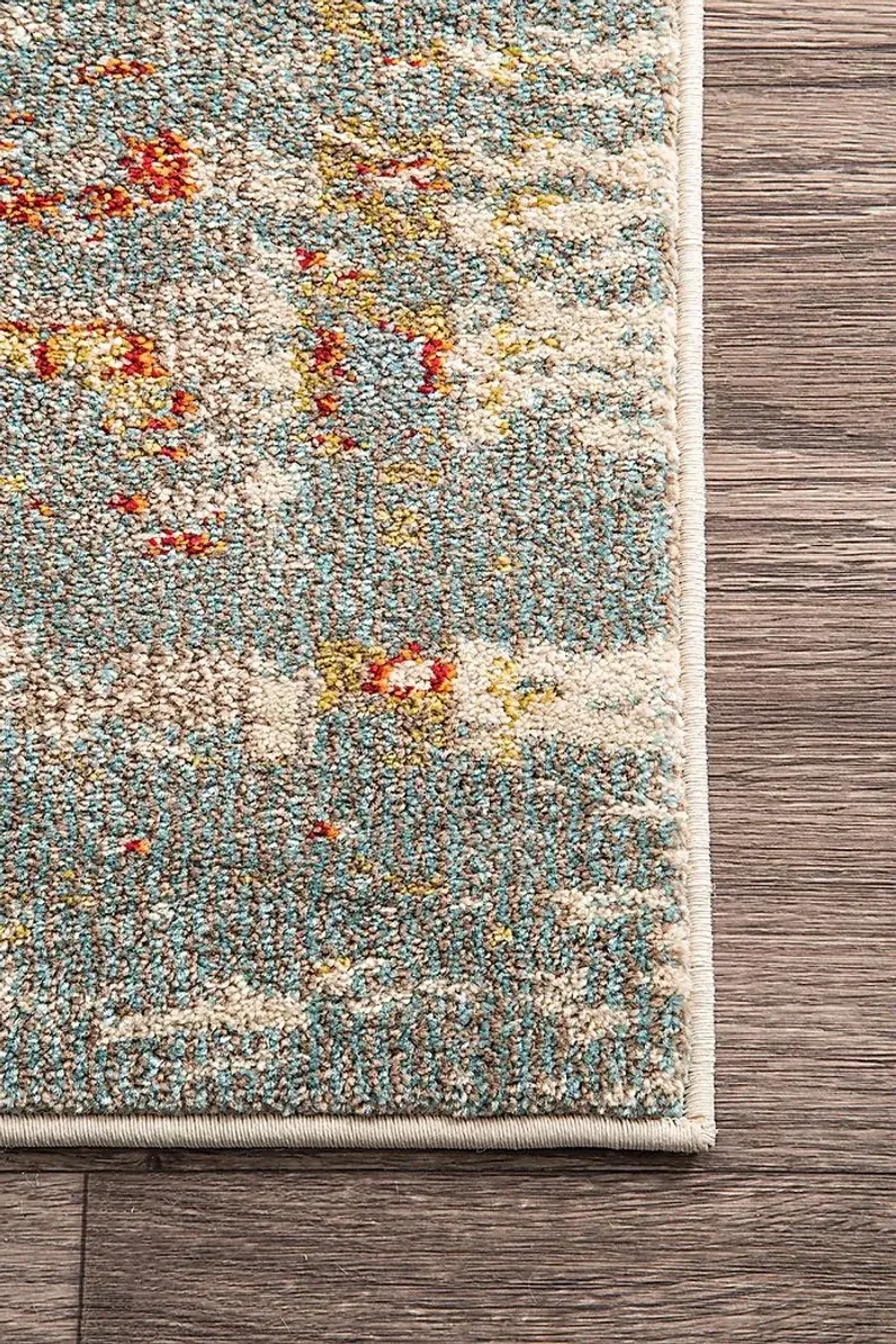 Jaivira Gray 4' x 6' Rug