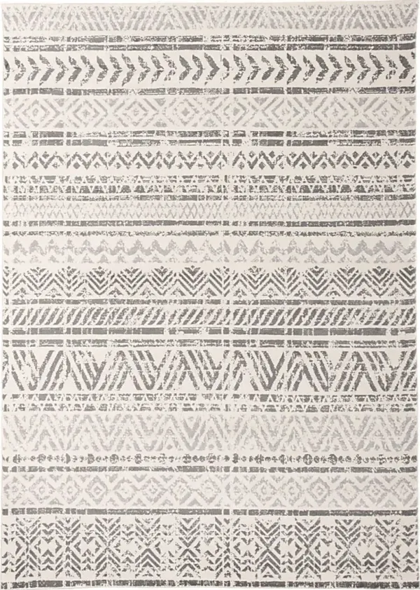 Farid Gray 3' x 5' Rug