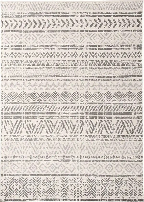 Farid Gray 5' x 7' Rug